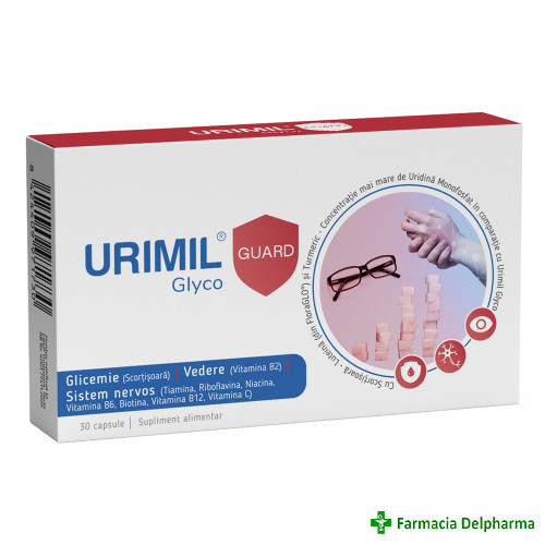 Urimil Glyco Guard x 30 caps., Naturpharma