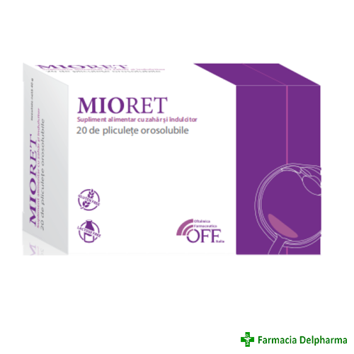 Mioret x 20 plicuri orod.