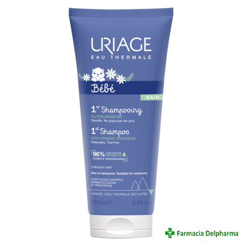 Sampon 1er Bebe x 200 ml, Uriage