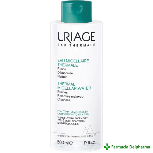 Apa micelara termala ten mixt-gras x 500 ml, Uriage