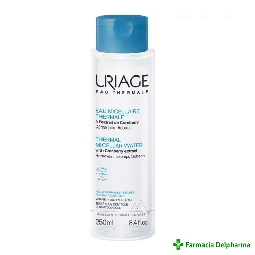 Apa micelara termala ten normal-uscat x 250 ml, Uriage