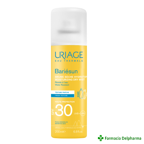 Spray uscat pentru protectie solara SPF 30 Bariesun x 200 ml, Uriage