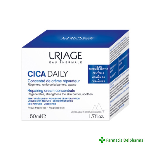 Crema concentrata reparatoare pentru fata Cica Daily x 50 ml, Uriage