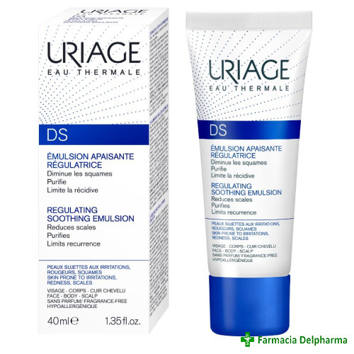 Emulsie pentru dermatita seboreica DS x 40 ml, Uriage