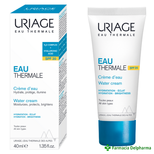 Crema hidratanta SPF 20 Eau Thermale x 40 ml, Uriage