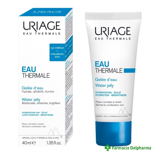 Gel hidratant ten normal/mixt/gras Eau Thermale x 40 ml, Uriage
