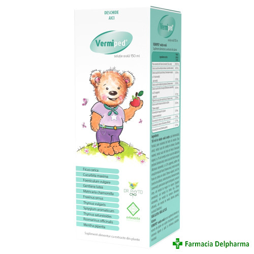 Vermiped sirop x 150 ml  erbozeta s.p.a