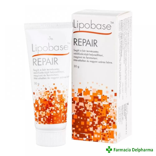 Lipobase Repair crema piele foarte uscata x 30 g, Astellas