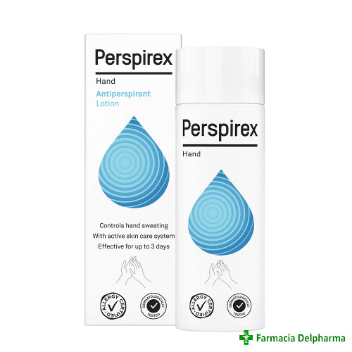 Lotiune antiperspiranta pentru maini Perspirex x 100 ml, Pharma Brands