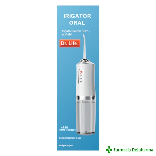 Irigator oral 360 grade x 1 buc., Dr. Life