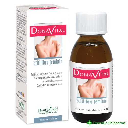 DonaVital Echilibru Feminin x 120 ml, PlantExtrakt
