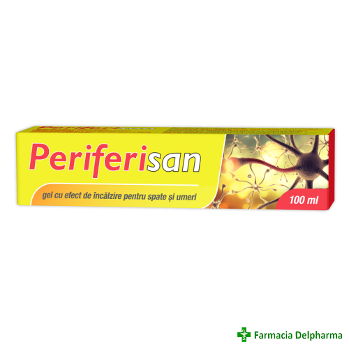 Periferisan gel cu efect de incalzire x 100 ml, Zdrovit