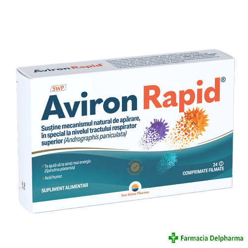 Aviron Rapid x 24 compr., Sun Wave