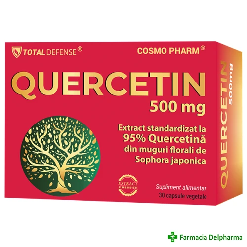 Quercetin 500 mg Total Defense x 30 caps., Cosmopharm