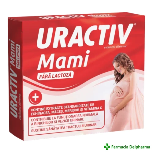 Uractiv Mami fara lactoza x 21 caps., Terapia