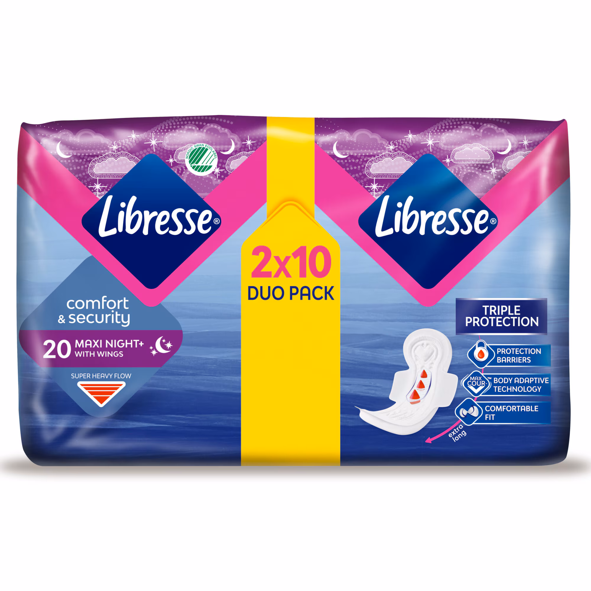 Absorbante Maxi Night x 20 buc., Libresse