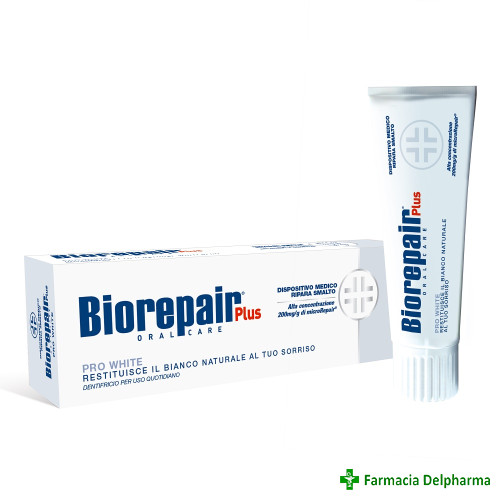 Pasta de dinti Biorepair Plus Pro White x 75 ml, Coswell
