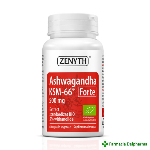 Ashwagandha KSM-66 Forte x 60 caps., Zenyth