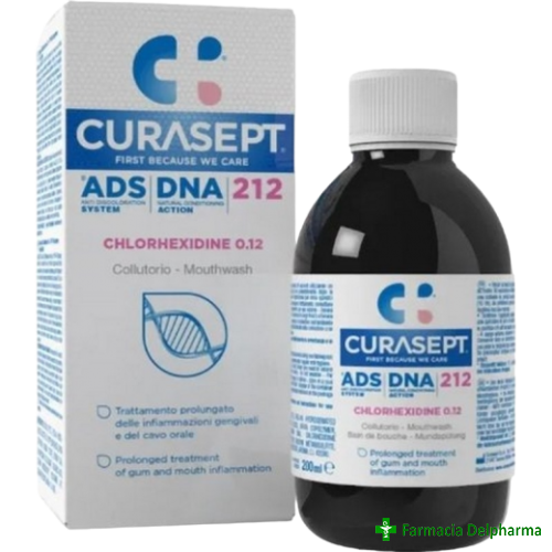 Apa de gura Curasept ADS DNA 212 0.12% chl x 200 ml, Curaden
