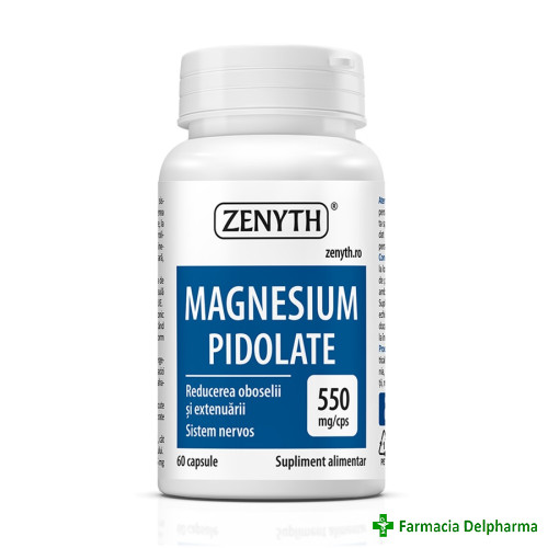 Magnesium Pidolate x 60 caps., Zenyth