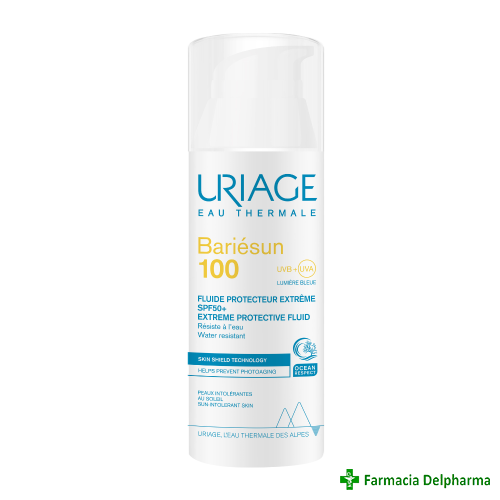 Fluid protectie extrema SPF50+ Bariesun 100 x 50 ml, Uriage