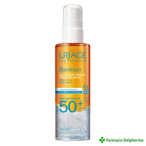 Apa cu protectie solara SPF50+ Bariesun x 200 ml, Uriage