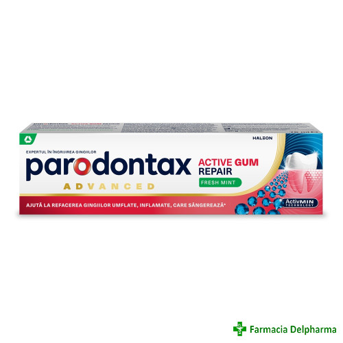 Pasta de dinti Active Gum Repair Fresh Mint Parodontax x 75 ml, Haleon