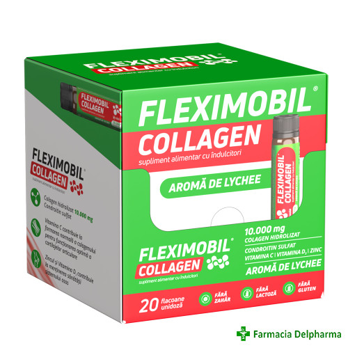 Fleximobil Collagen 20 flacoane x 25 ml, Fiterman