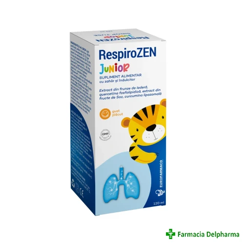 Respirozen Junior sirop x 120 ml, Eurofarmaco