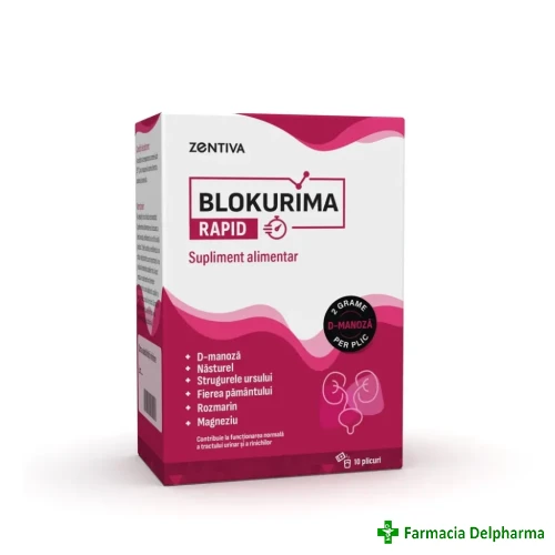 Blokurima Rapid x 10 plicuri, Zentiva