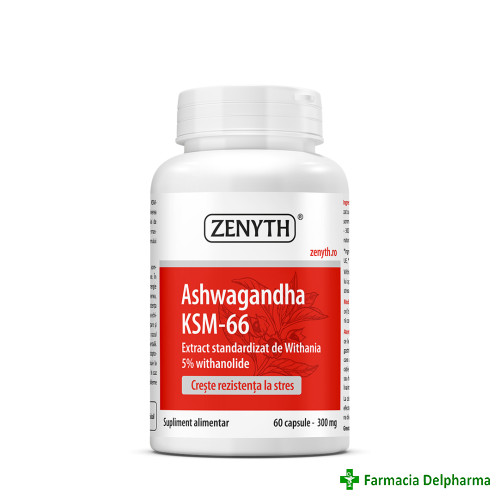 Ashwagandha KSM-66 x 60 caps., Zenyth
