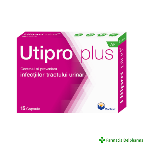 Utipro Plus x 15 caps., Montavit