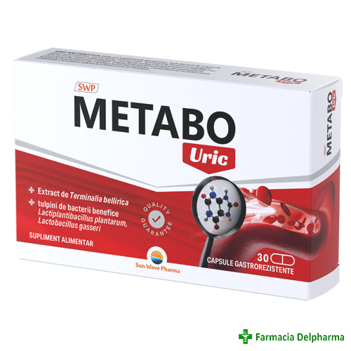Metabo Uric x 30 caps., Sun Wave