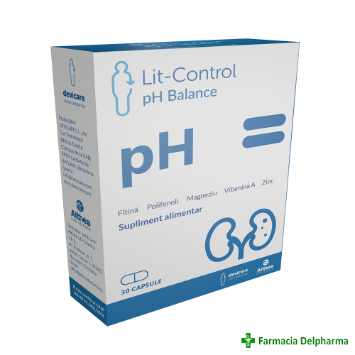 Lit-Control pH Balance x 30 caps., Althea Life Science