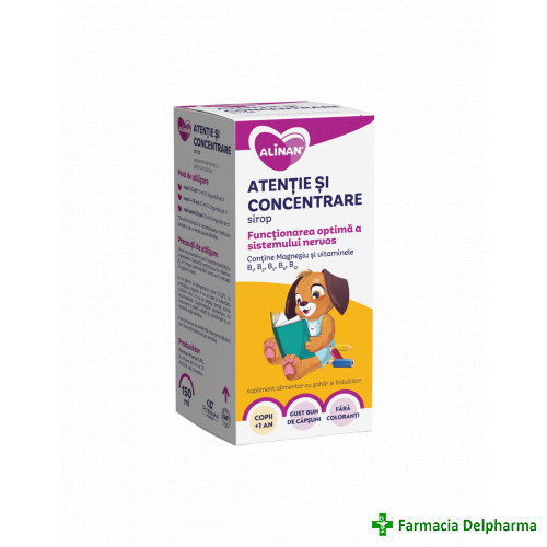 Alinan Atentie si concentrare x 150 ml, Fiterman