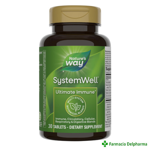 System Well Ultimate Immunity Nature's Way x 30 compr., Secom