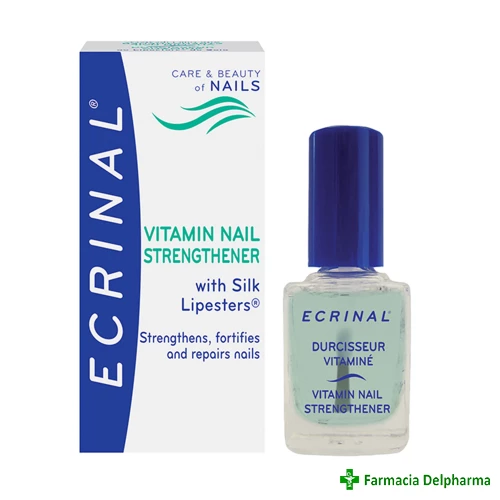 Ecrinal lac intaritor unghii x 10 ml, Asepta